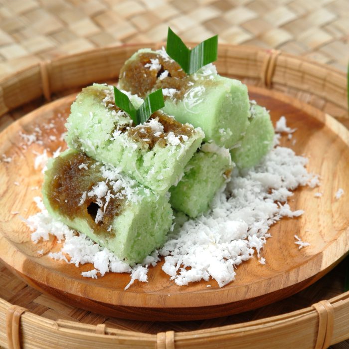 Putu; de zoete (groene) snack