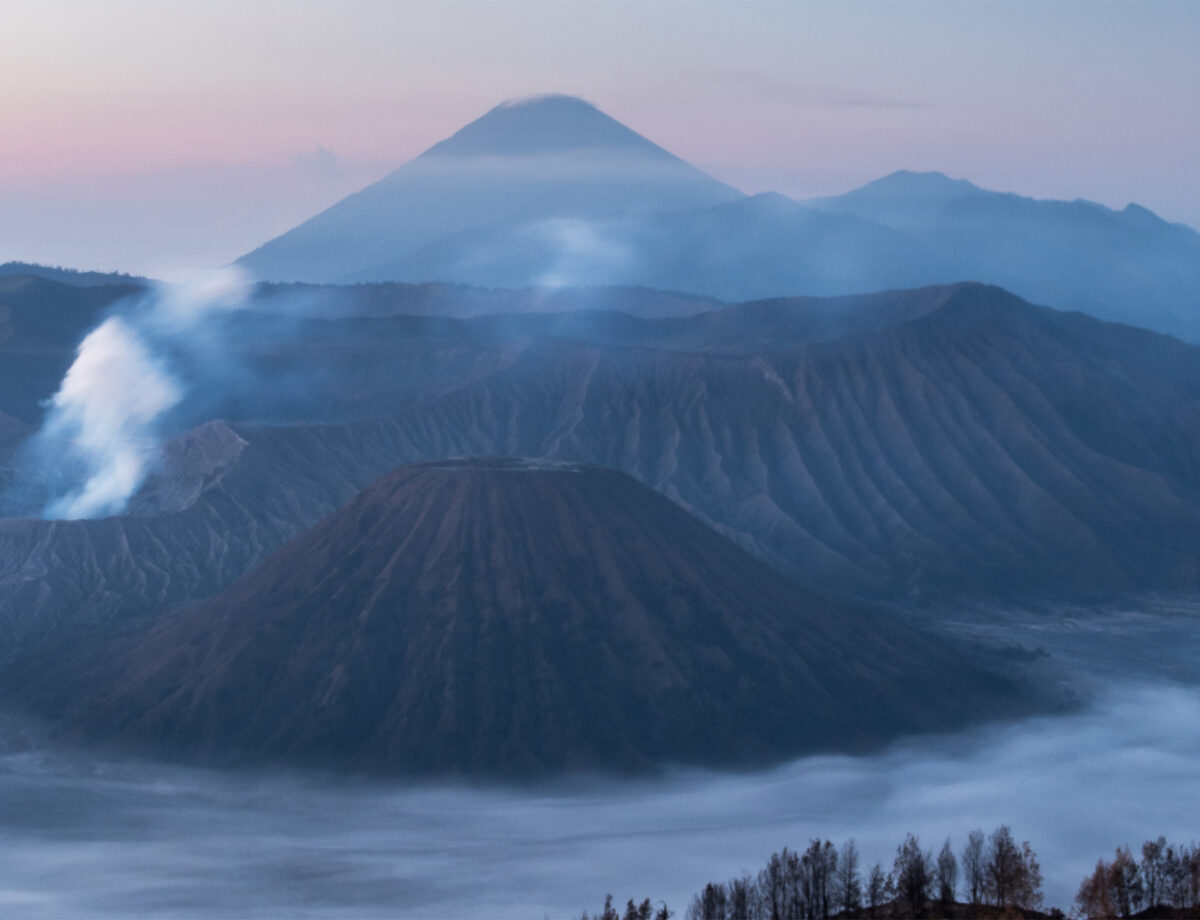 Volcano and nature