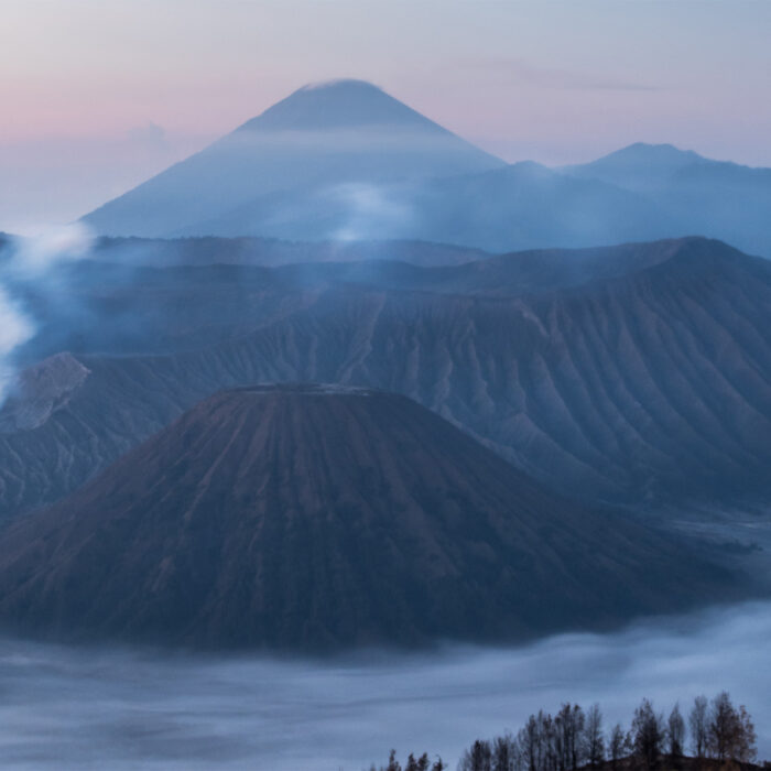 Volcano and nature